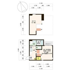 覚王山テラスの物件間取画像